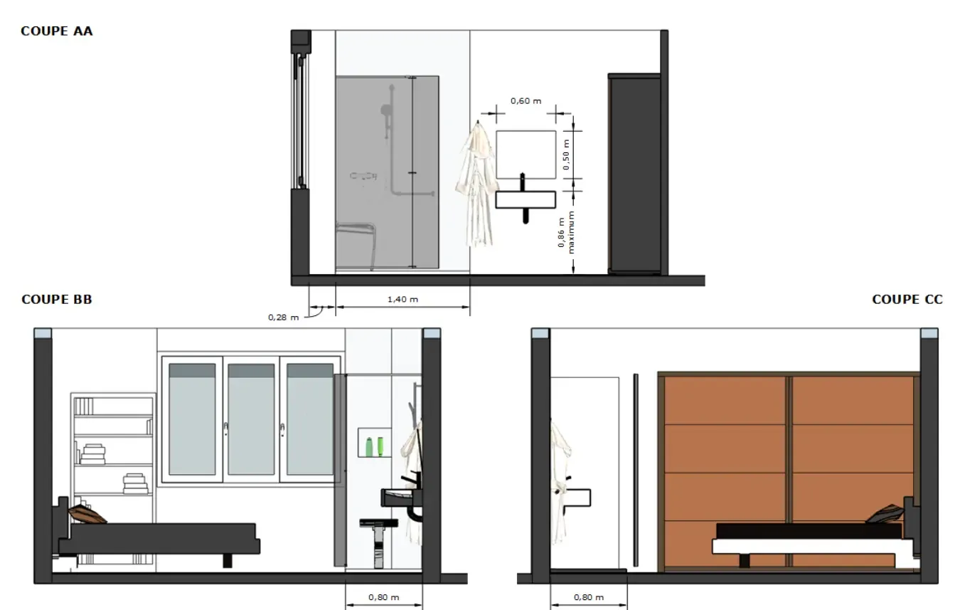 Maintien à domicile & salle d’eau accessible — 13