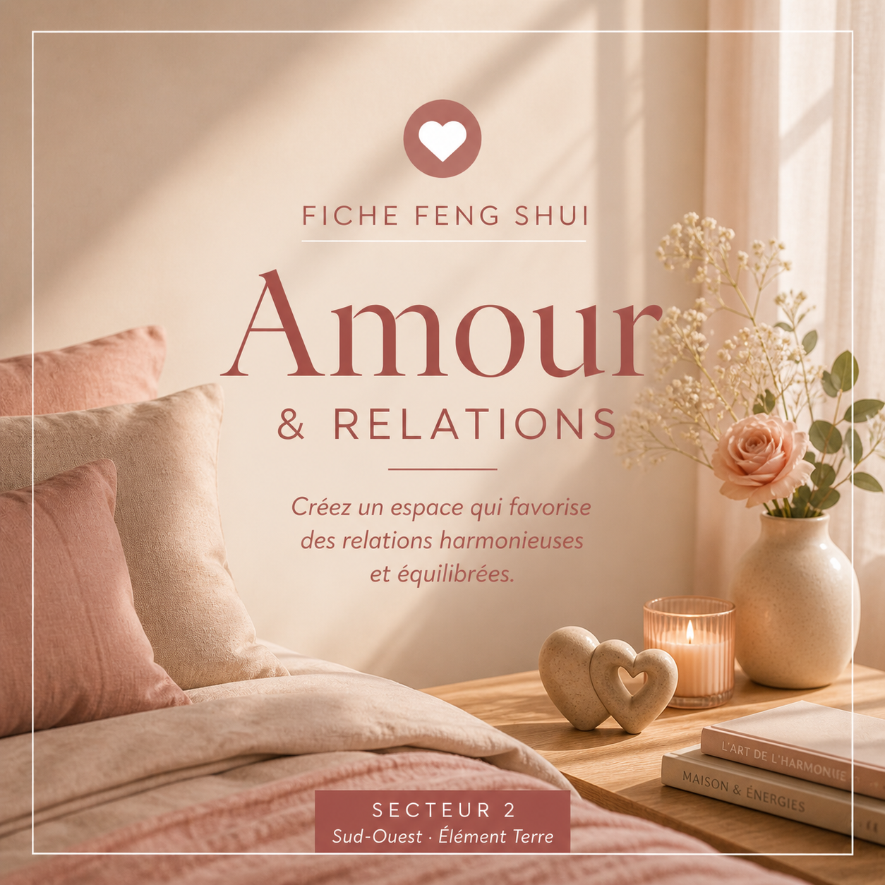 Fiche Feng Shui – Amour & Relations