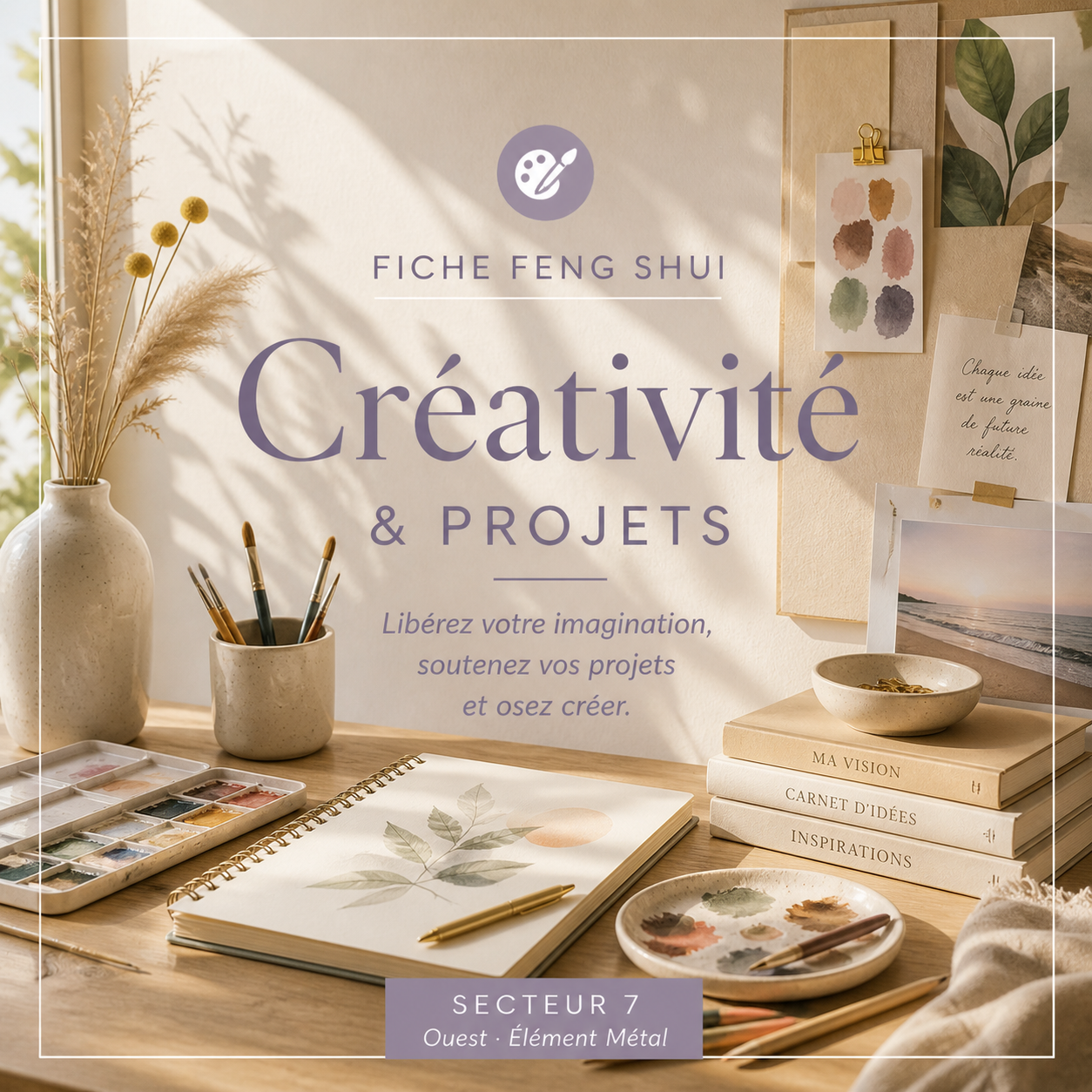 Fiche Feng Shui – Créativité & enfants
